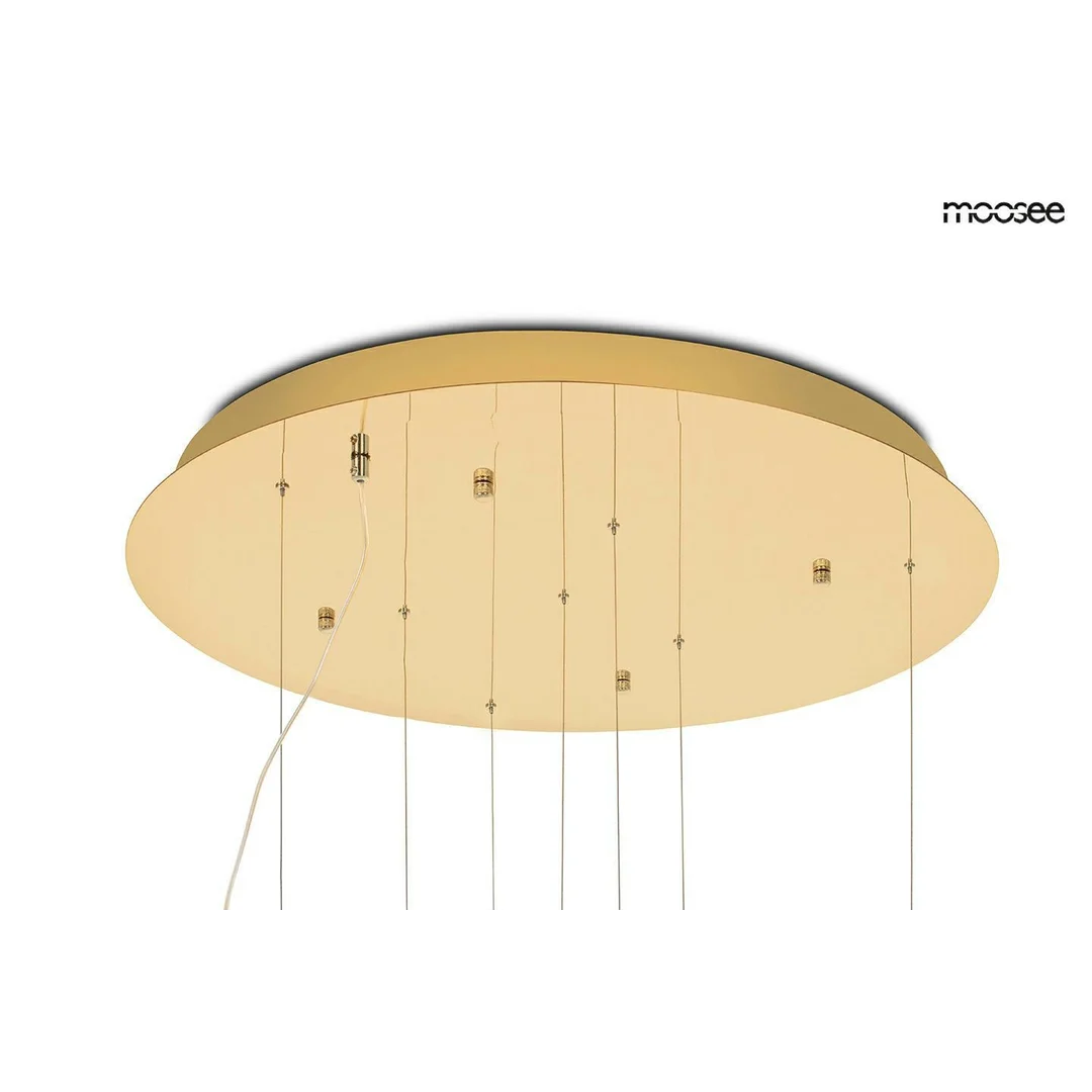 MOOSEE lampa wisząca TULIPPE 7 DISC złota — zdjęcie 9