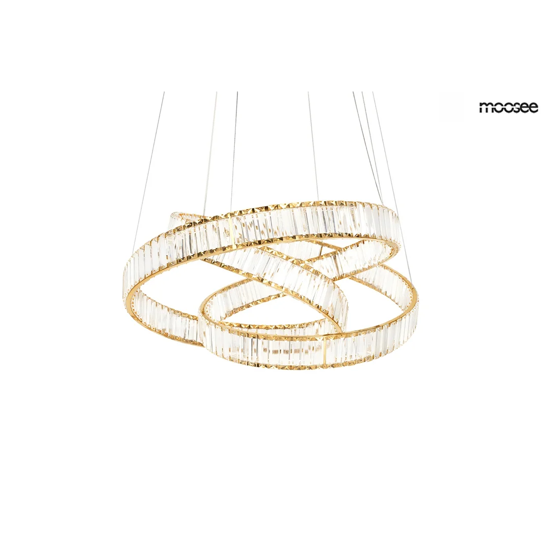 MOOSEE lampa wisząca WAVE 80 złota — zdjęcie 2