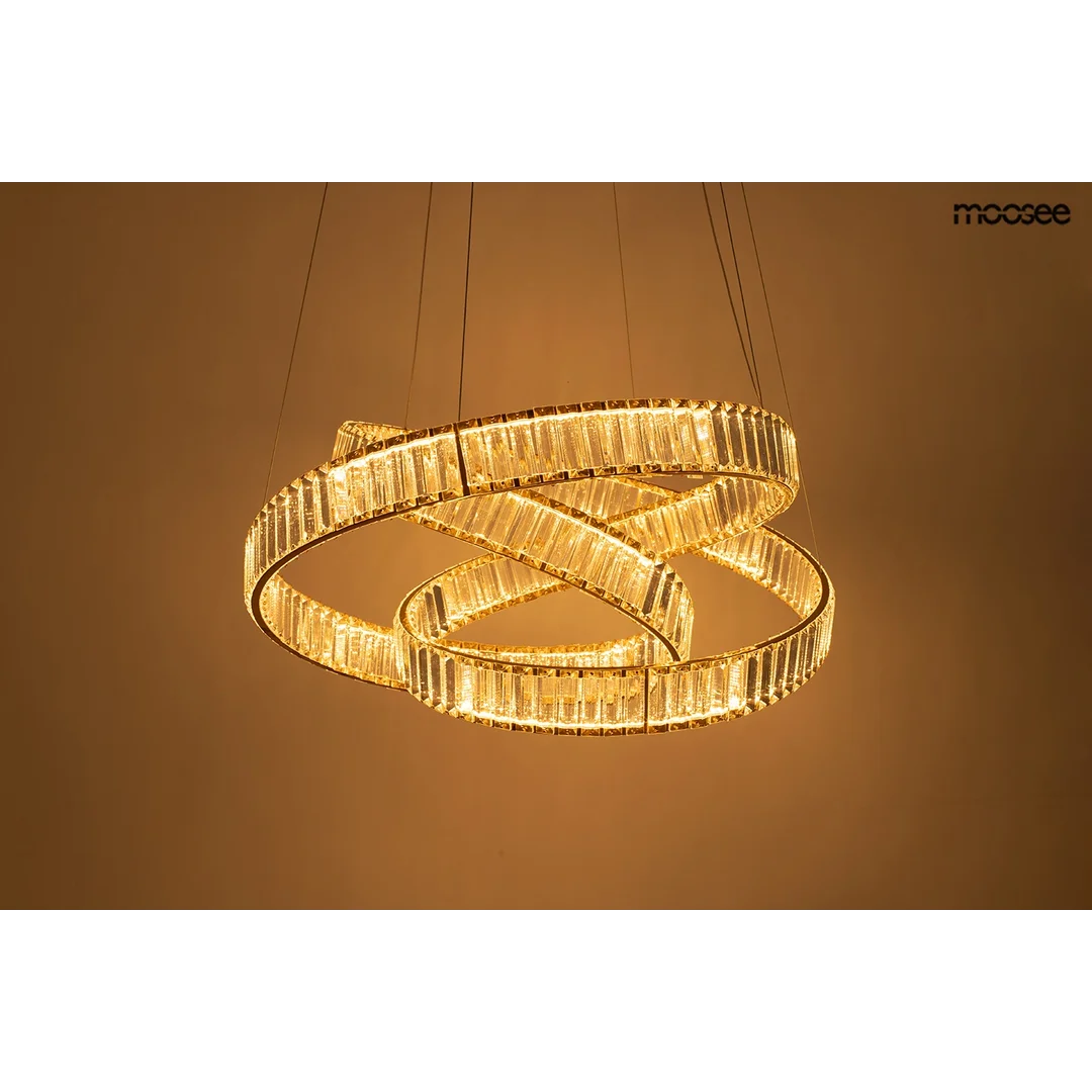 MOOSEE lampa wisząca WAVE 80 złota — zdjęcie 3