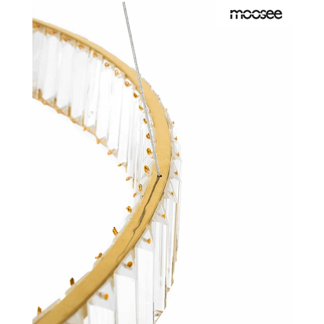 MOOSEE lampa wisząca WAVE 80 złota — zdjęcie 5