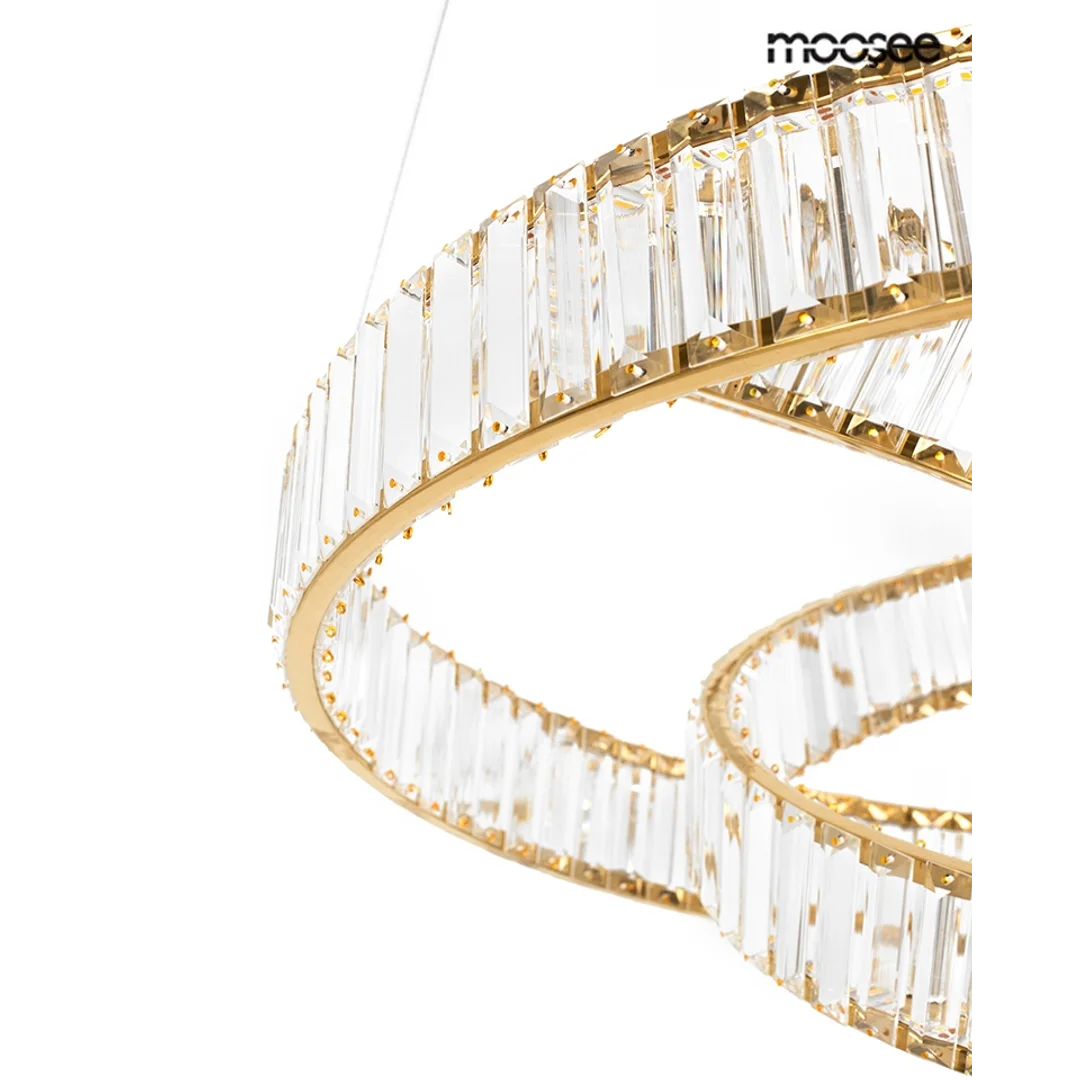 MOOSEE lampa wisząca WAVE 80 złota — zdjęcie 6