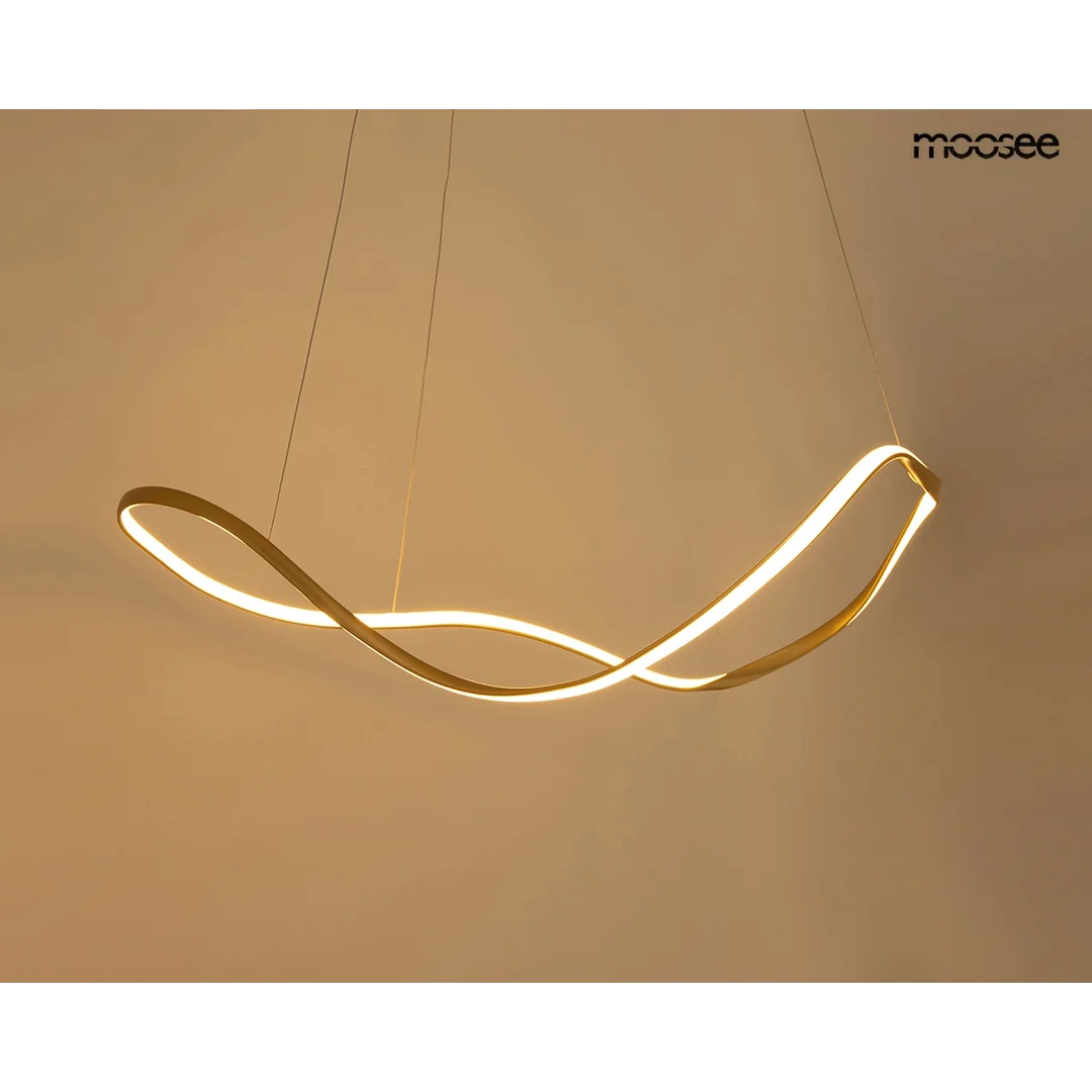MOOSEE lampa wisząca WAVES 60 złota — zdjęcie 3