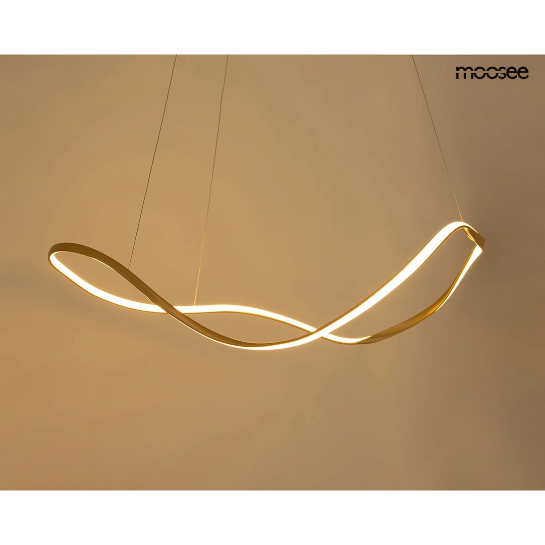 MOOSEE lampa wisząca WAVES 80 złota — zdjęcie 2