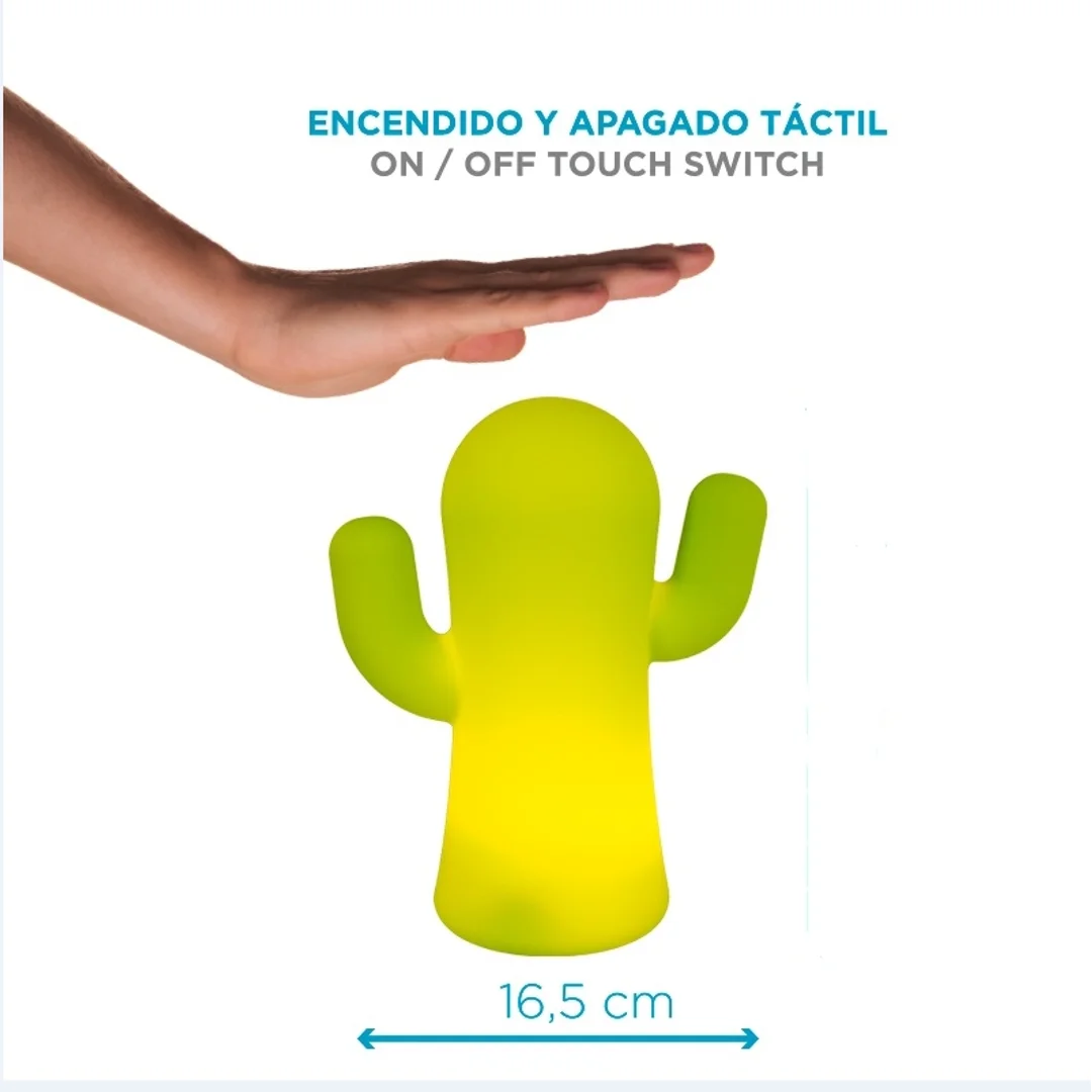 NEW GARDEN lampa ogrodowa PANCHITO LIMA INDOOR & OUTDOOR BATTERY limonkowa — zdjęcie 3