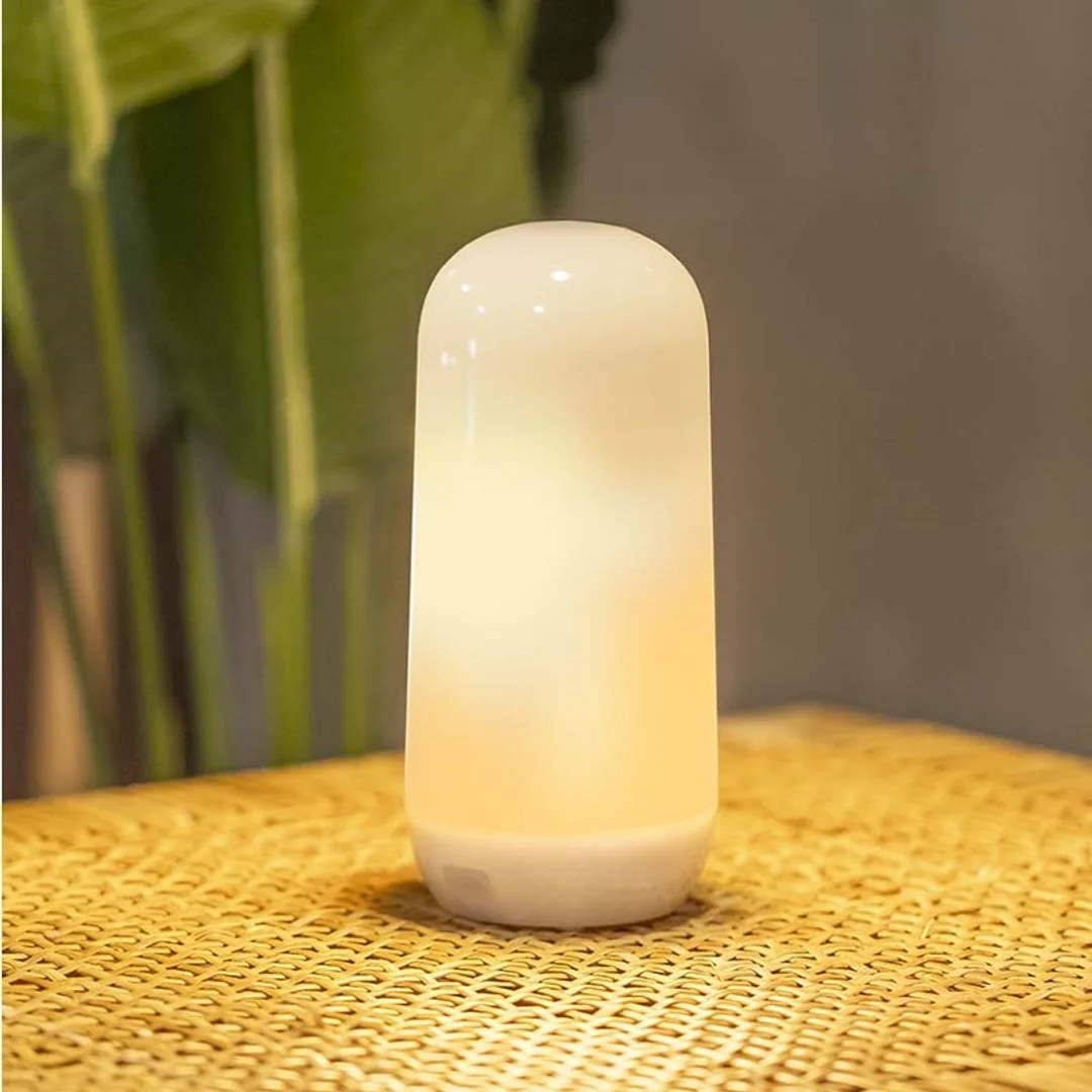 NEW GARDEN lampa stołowa CANDY z efektem płomienia IN&OUT BATTERY — zdjęcie 4