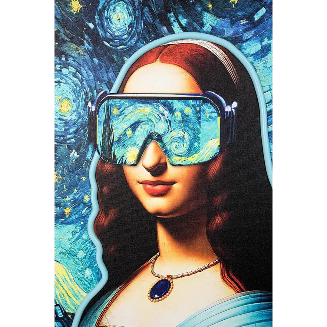 Obraz NEON LISA 80x100 cm — zdjęcie 5