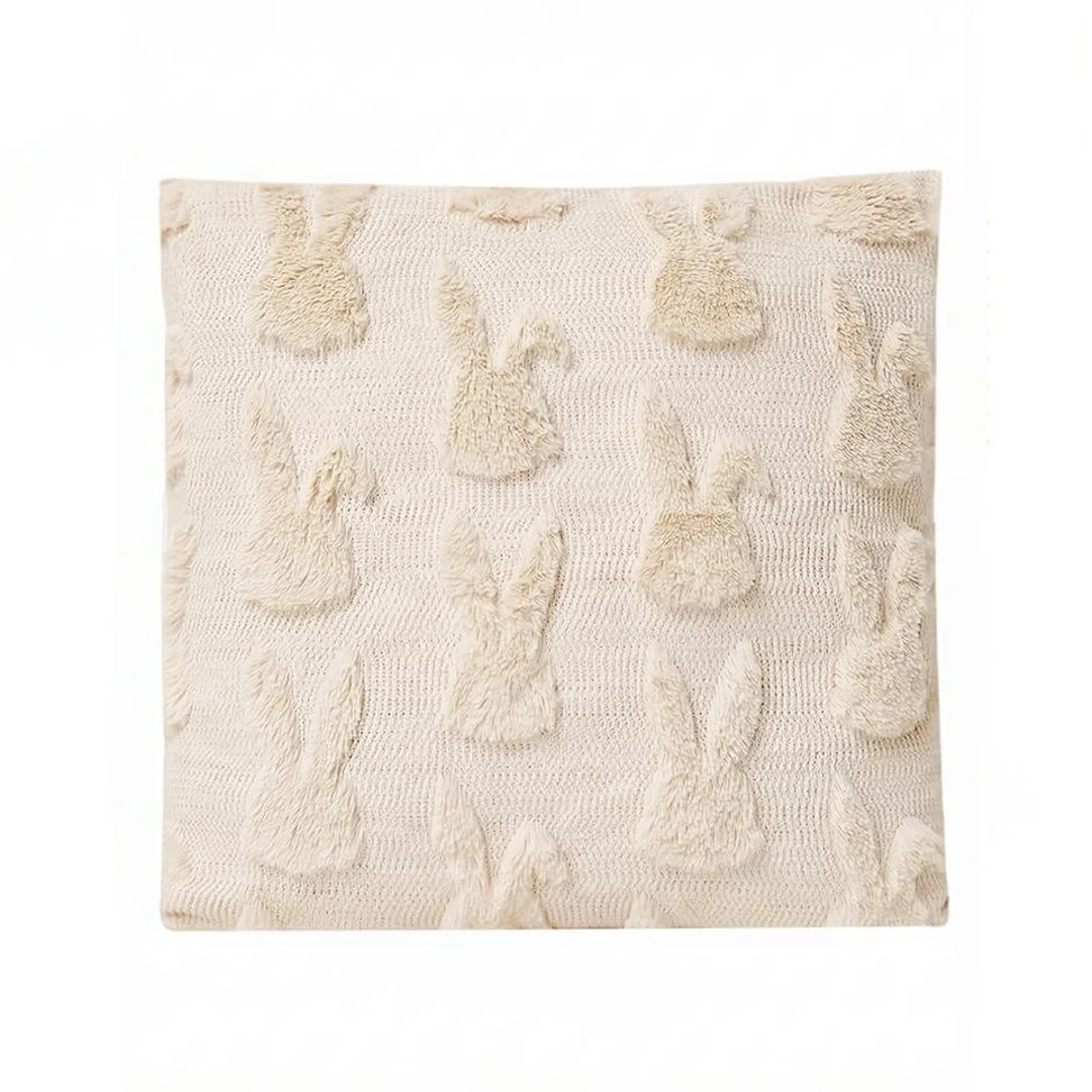 Poduszka dekoracyjna SHP BUNNIES 45x45 beżowa — zdjęcie 2
