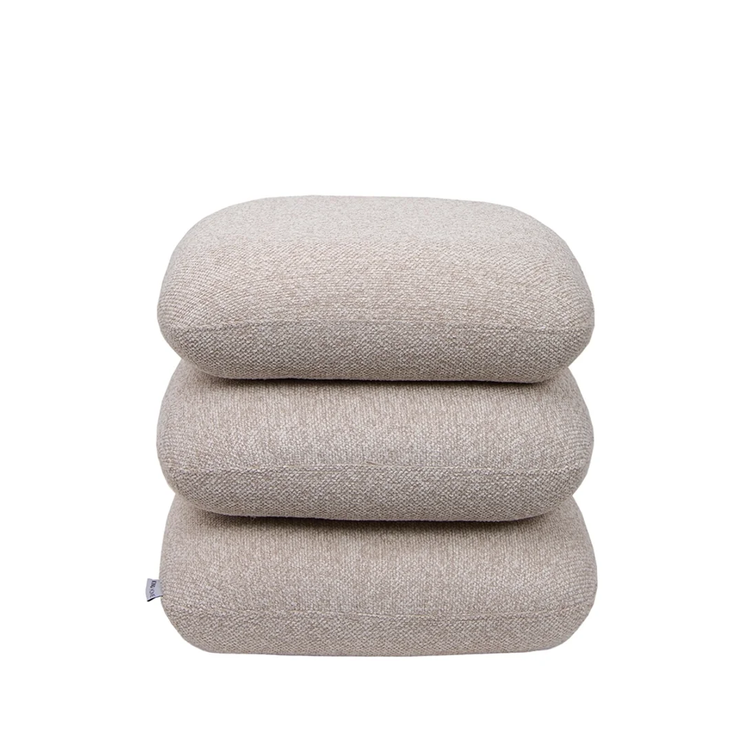 Pufa STONES beżowa — zdjęcie 3