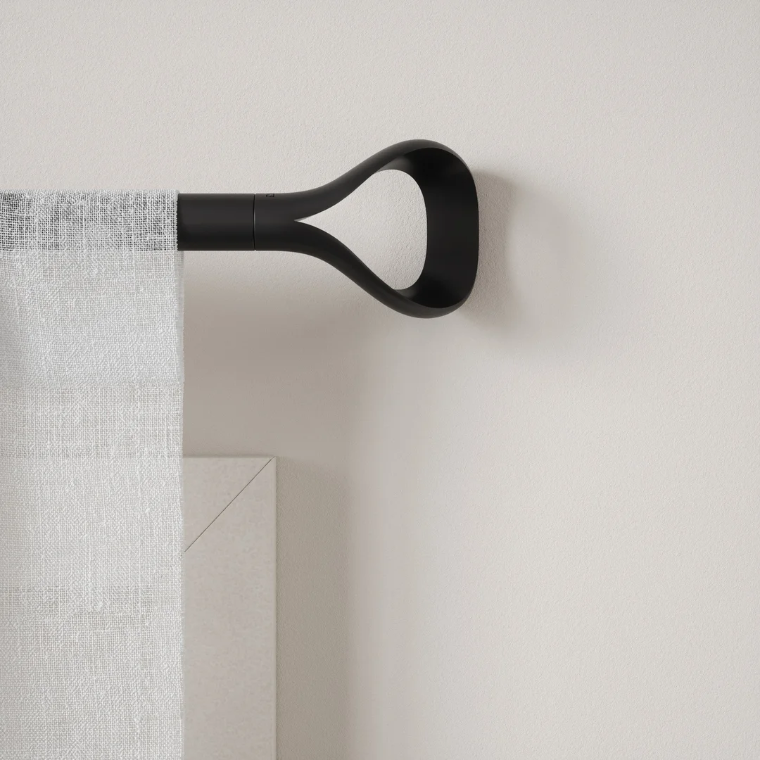 UMBRA karnisz LOOP 1 107 - 305 cm czarny — zdjęcie 2