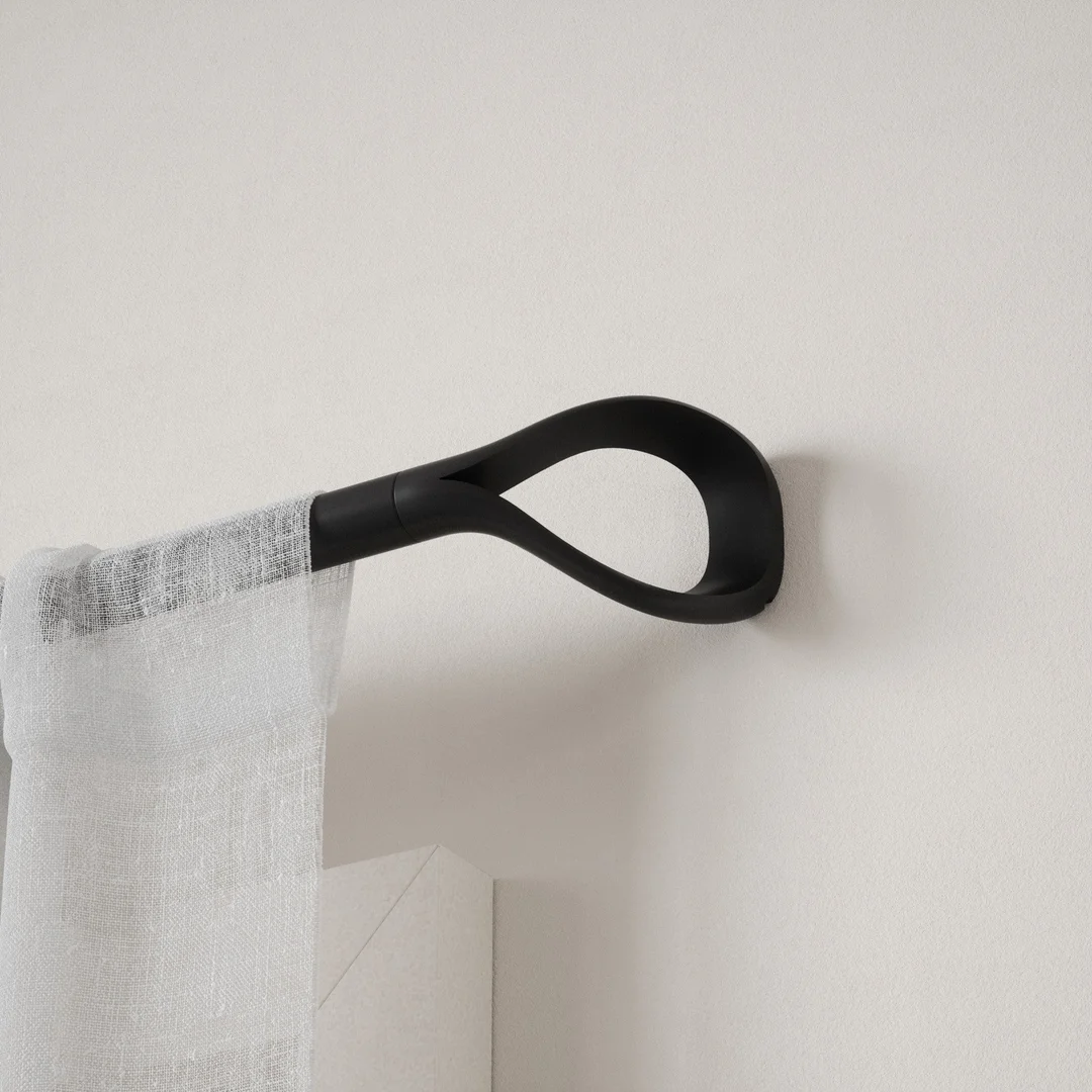UMBRA karnisz LOOP 1 107 - 305 cm czarny — zdjęcie 3