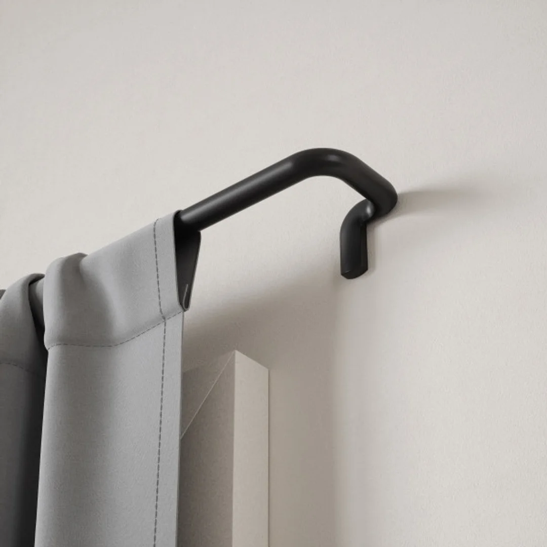 UMBRA karnisz TWILIGHT 76 - 213 cm czarny mat — zdjęcie 2