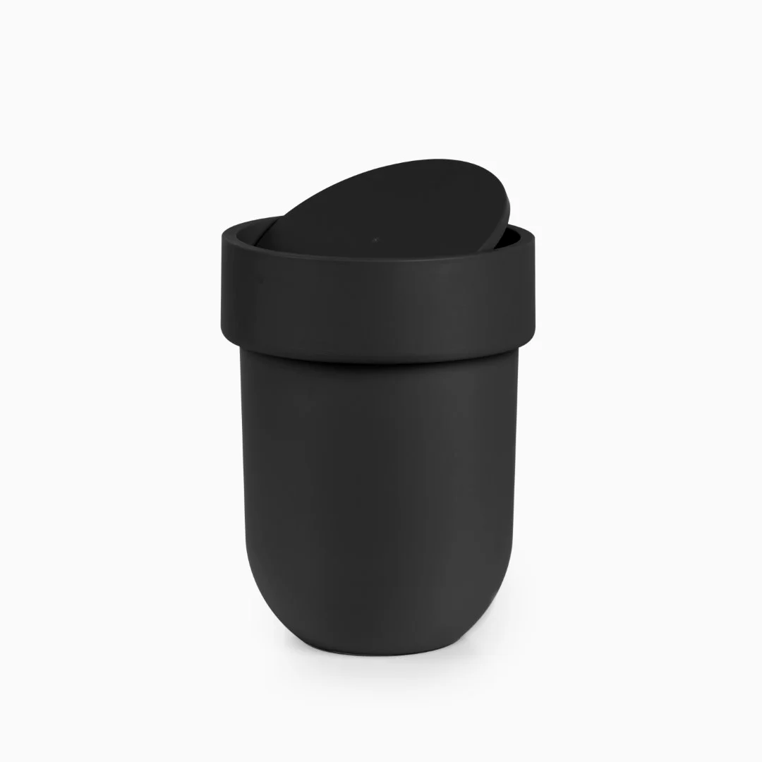 UMBRA kosz na śmieci TOUCH - czarny — zdjęcie 2
