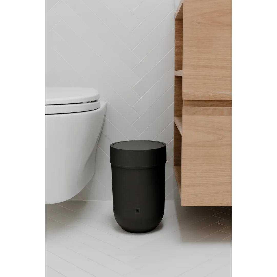 UMBRA kosz na śmieci TOUCH - czarny — zdjęcie 3