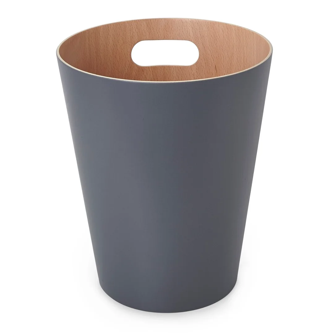 UMBRA kosz na śmieci WOODROW - charcoal — zdjęcie 2