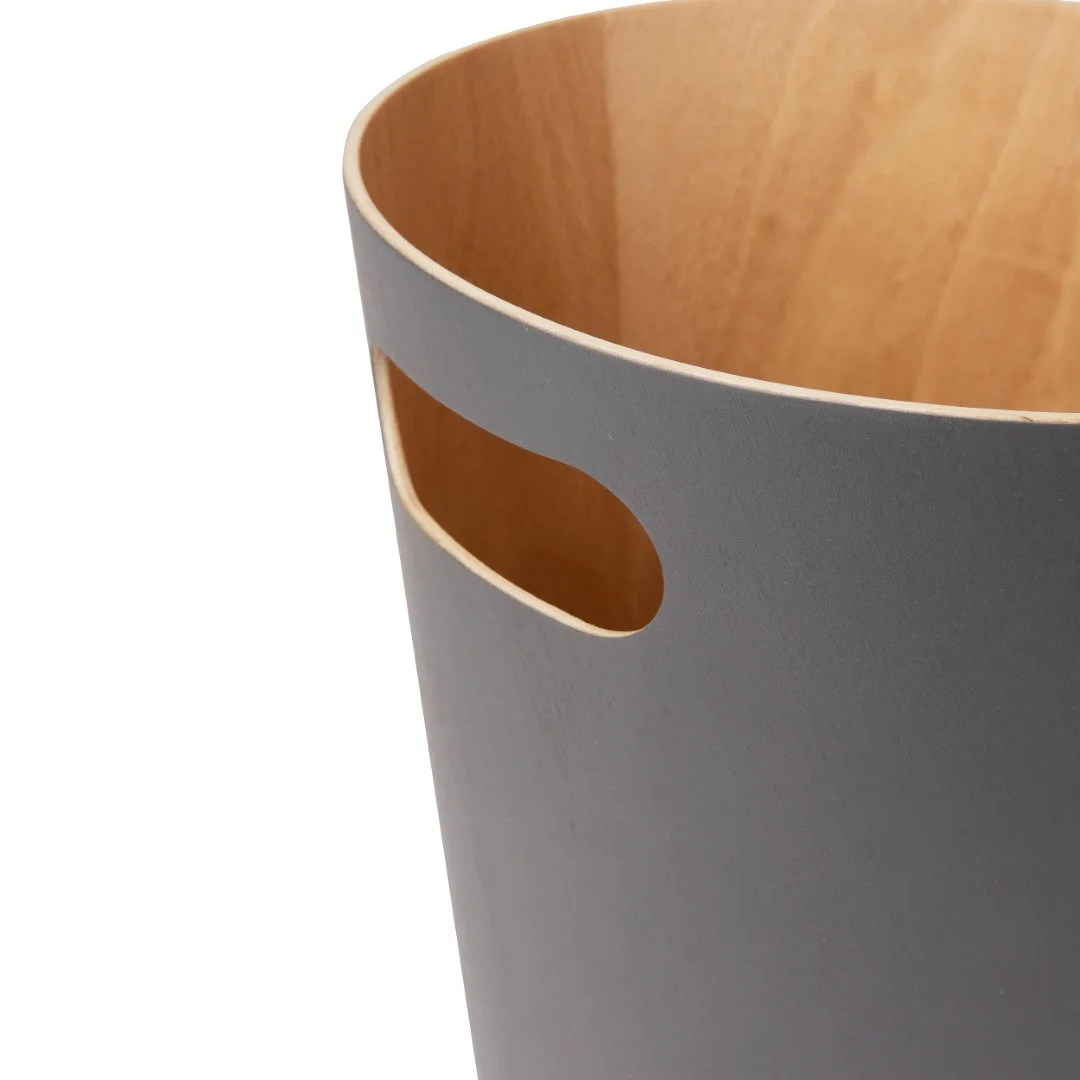 UMBRA kosz na śmieci WOODROW - charcoal — zdjęcie 3