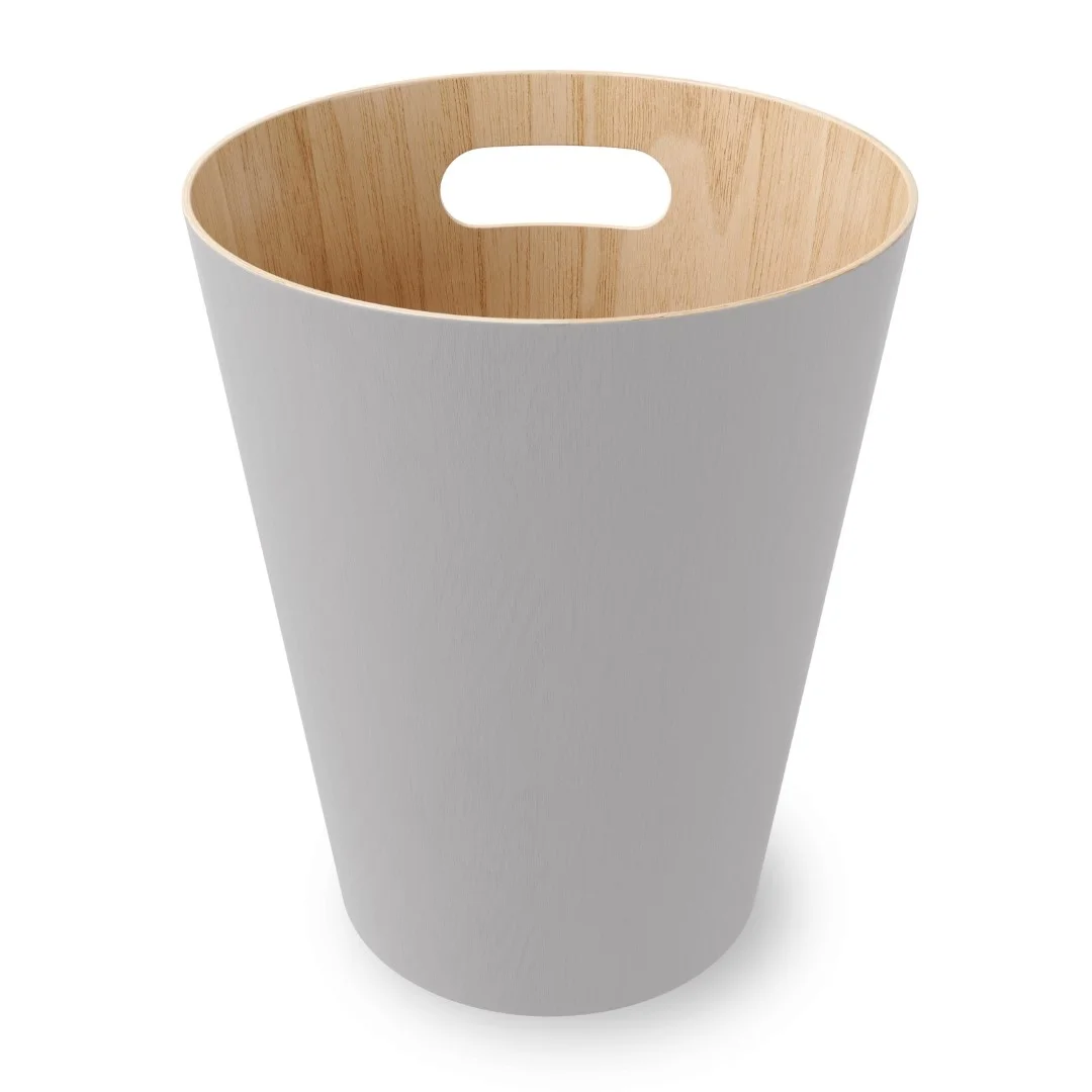 UMBRA kosz na śmieci WOODROW - gray — zdjęcie 2