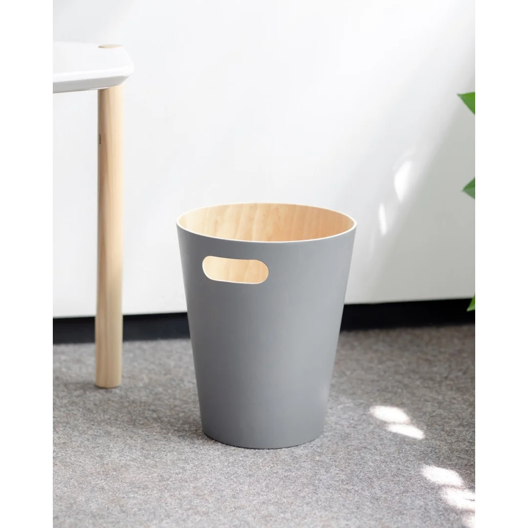 UMBRA kosz na śmieci WOODROW - gray — zdjęcie 3