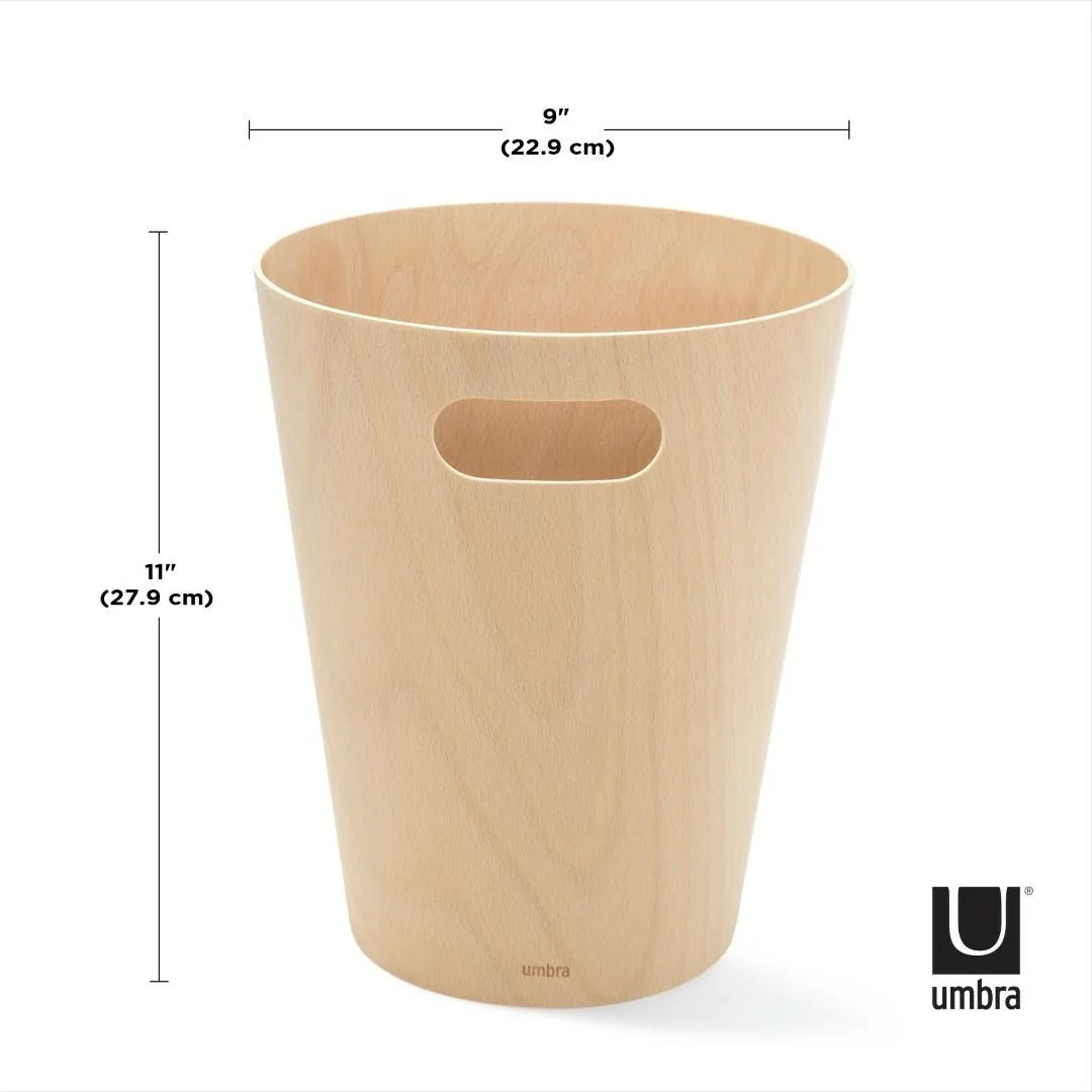 UMBRA kosz na śmieci WOODROW - natural — zdjęcie 5