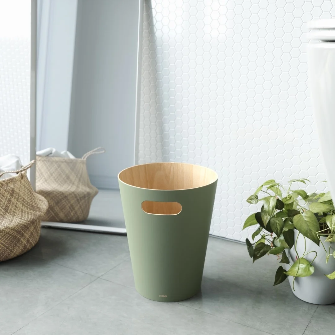 UMBRA kosz na śmieci WOODROW - spruce — zdjęcie 4