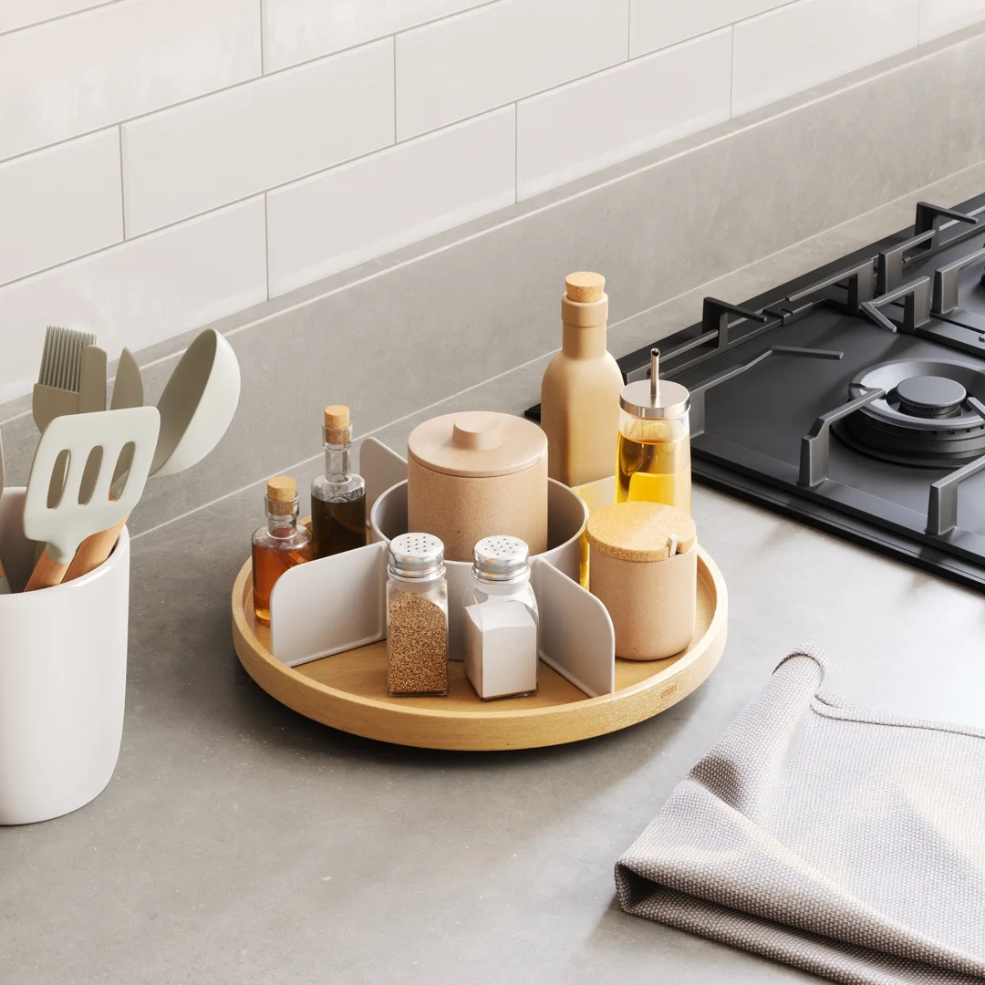 UMBRA organizer BELLWOOD LAZY SUSAN — zdjęcie 4