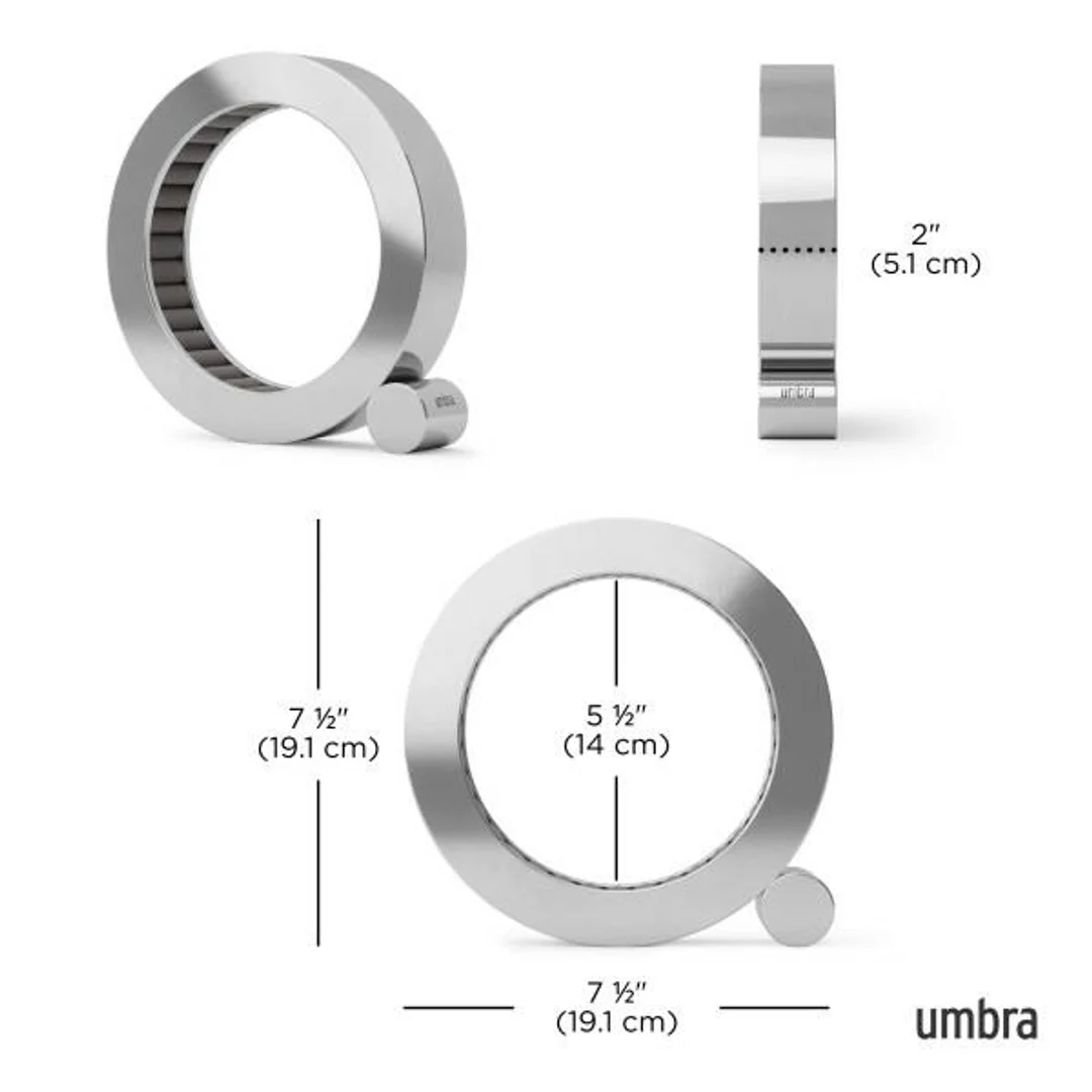 UMBRA organizer na biżuterię FERRIS chrom — zdjęcie 8