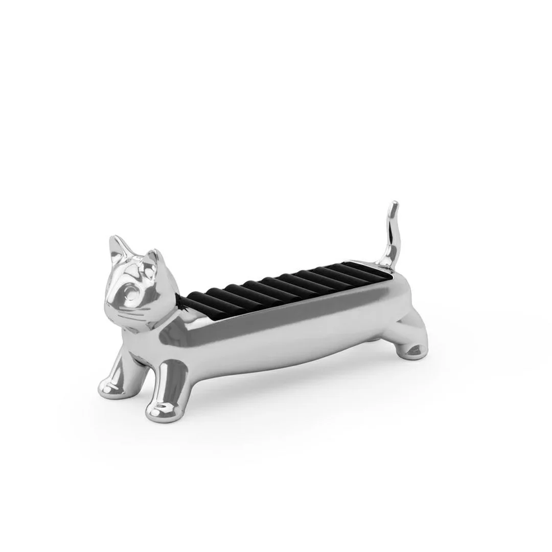 UMBRA organizer na pierścionki ALI CAT chrom — zdjęcie 2