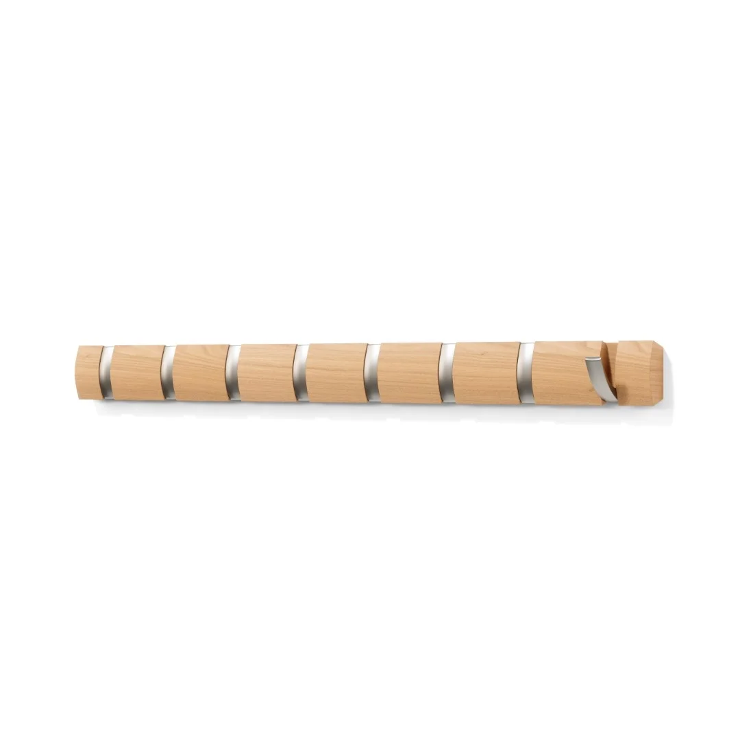 UMBRA wieszak na ubrania FLIP 8 naturalny — zdjęcie 2