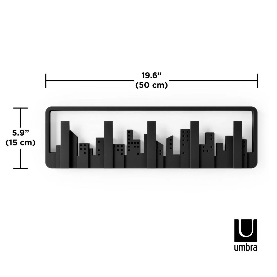 UMBRA wieszak na ubrania SKYLINE czarny — zdjęcie 2