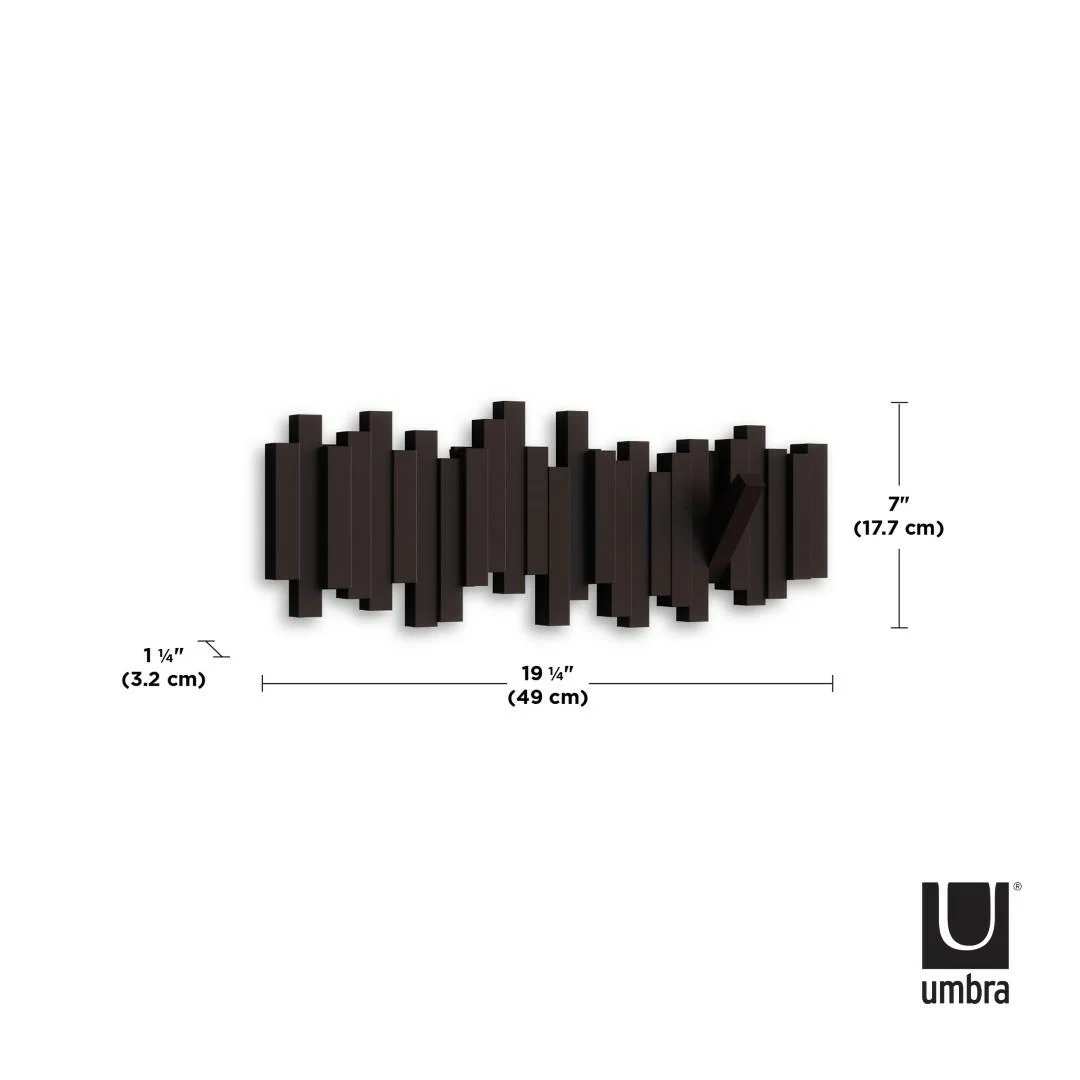 UMBRA wieszak na ubrania STICKS 5 espresso — zdjęcie 6