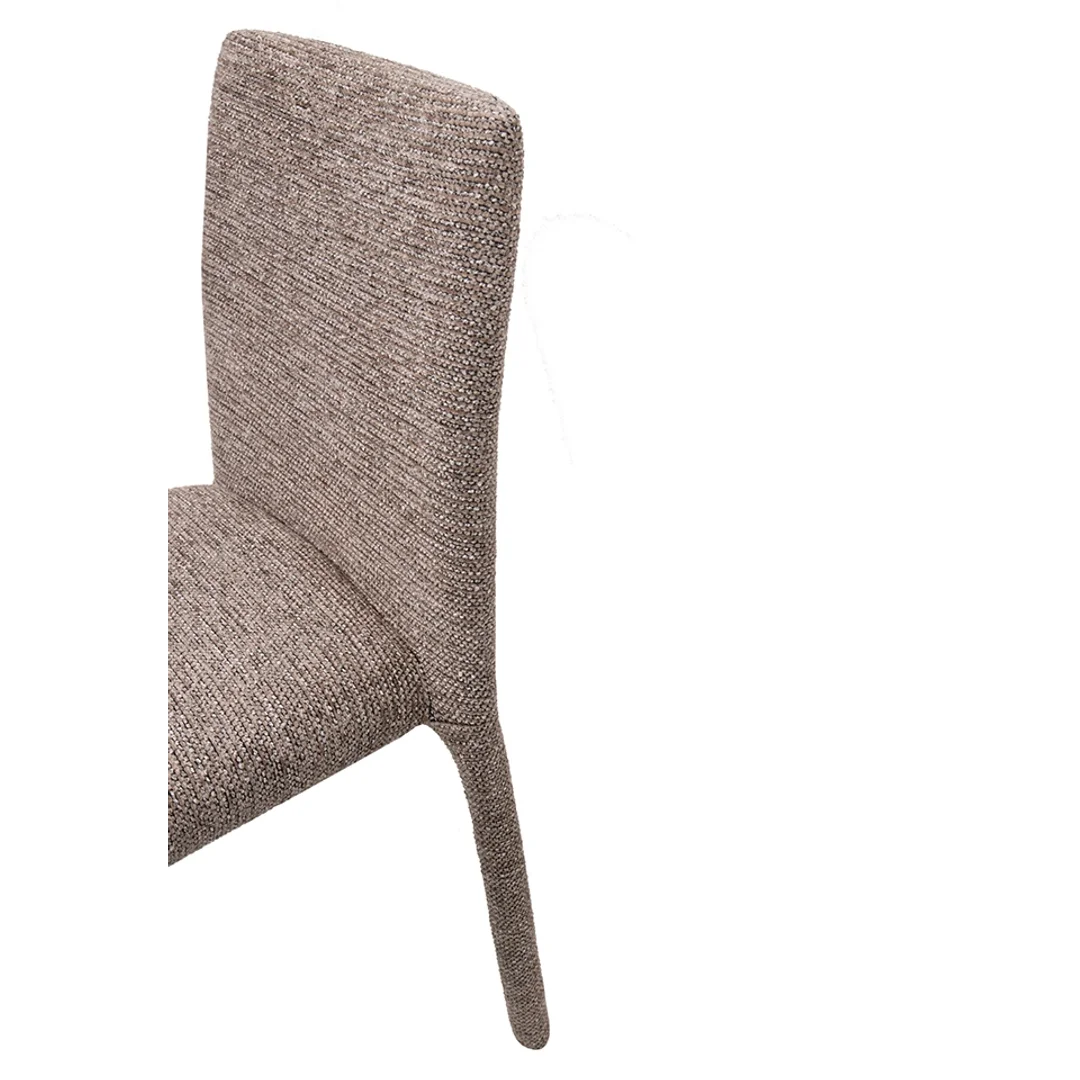 Zestaw 2 krzeseł ALYA brązowy / taupe — zdjęcie 10
