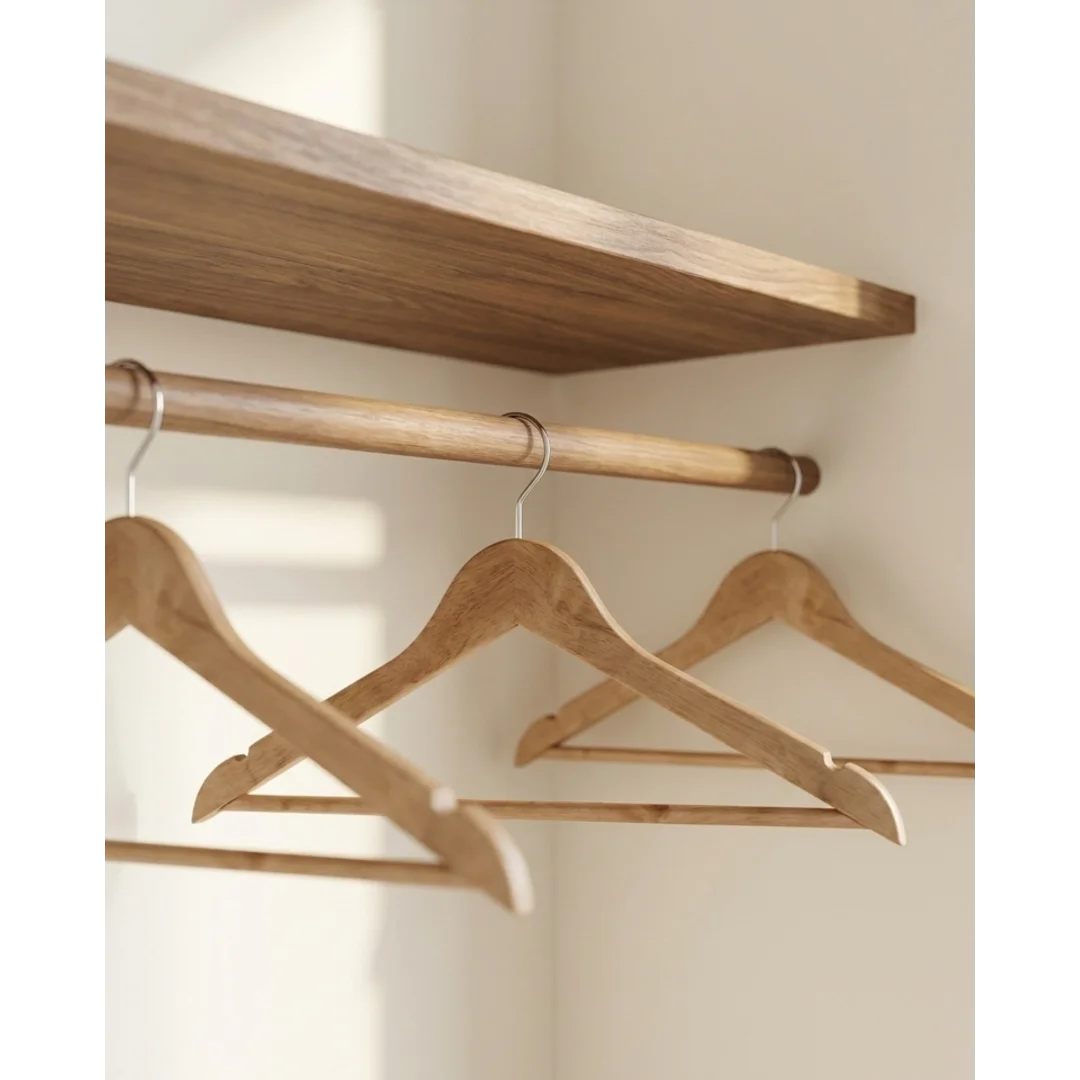 Zestaw 4 wieszaków SHP NATURAL — zdjęcie 8