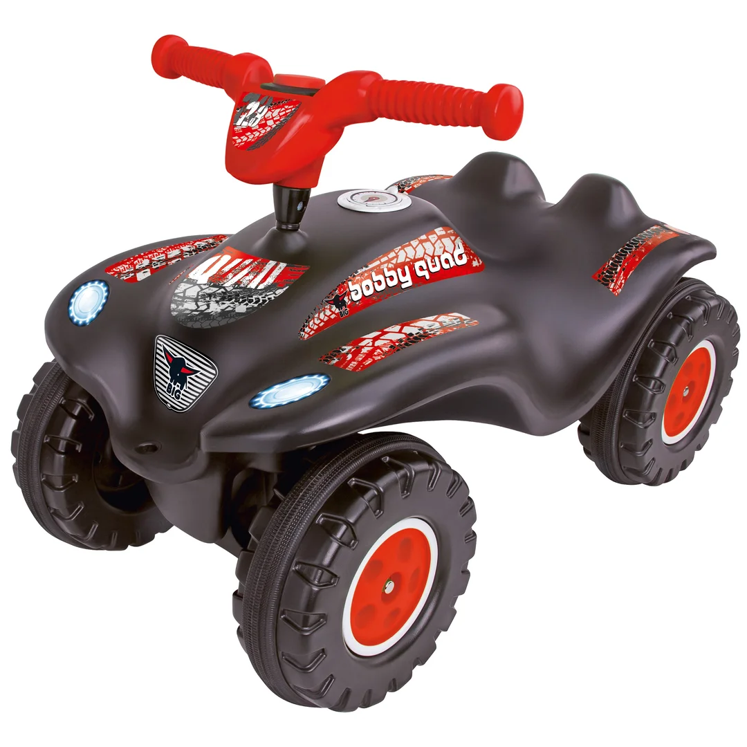 BIG Bobby Quad Racing Jeździk Czarny Odpychacz dla Chłopca Auto