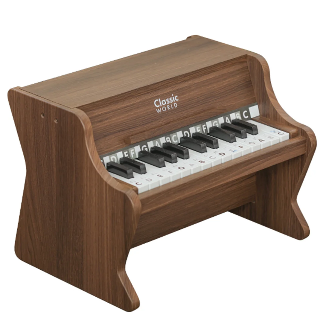 CLASSIC WORLD Drewniane Pianino Klasyczne Książeczka do Nauki