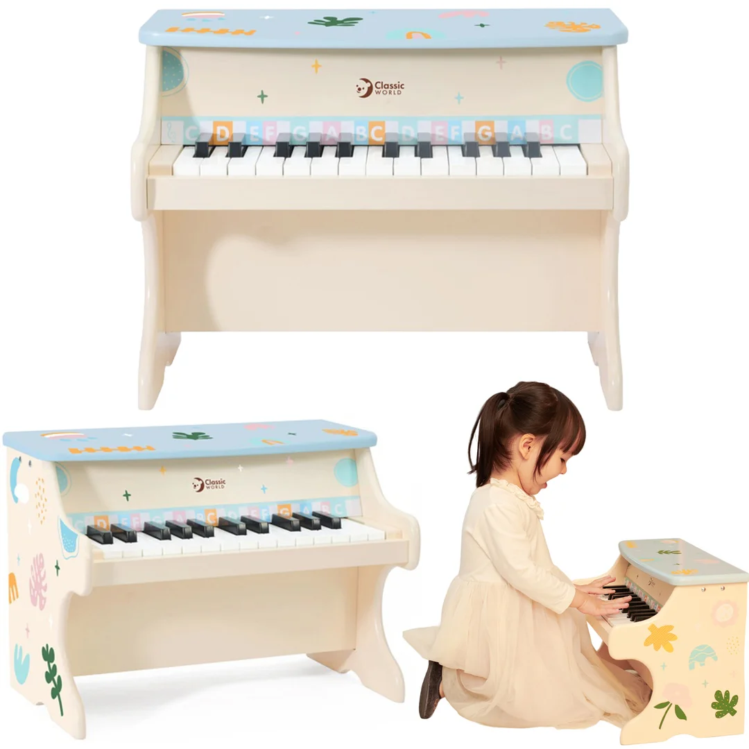 CLASSIC WORLD Pianino Muzyczne dla Dzieci Nauka Gry Książeczka