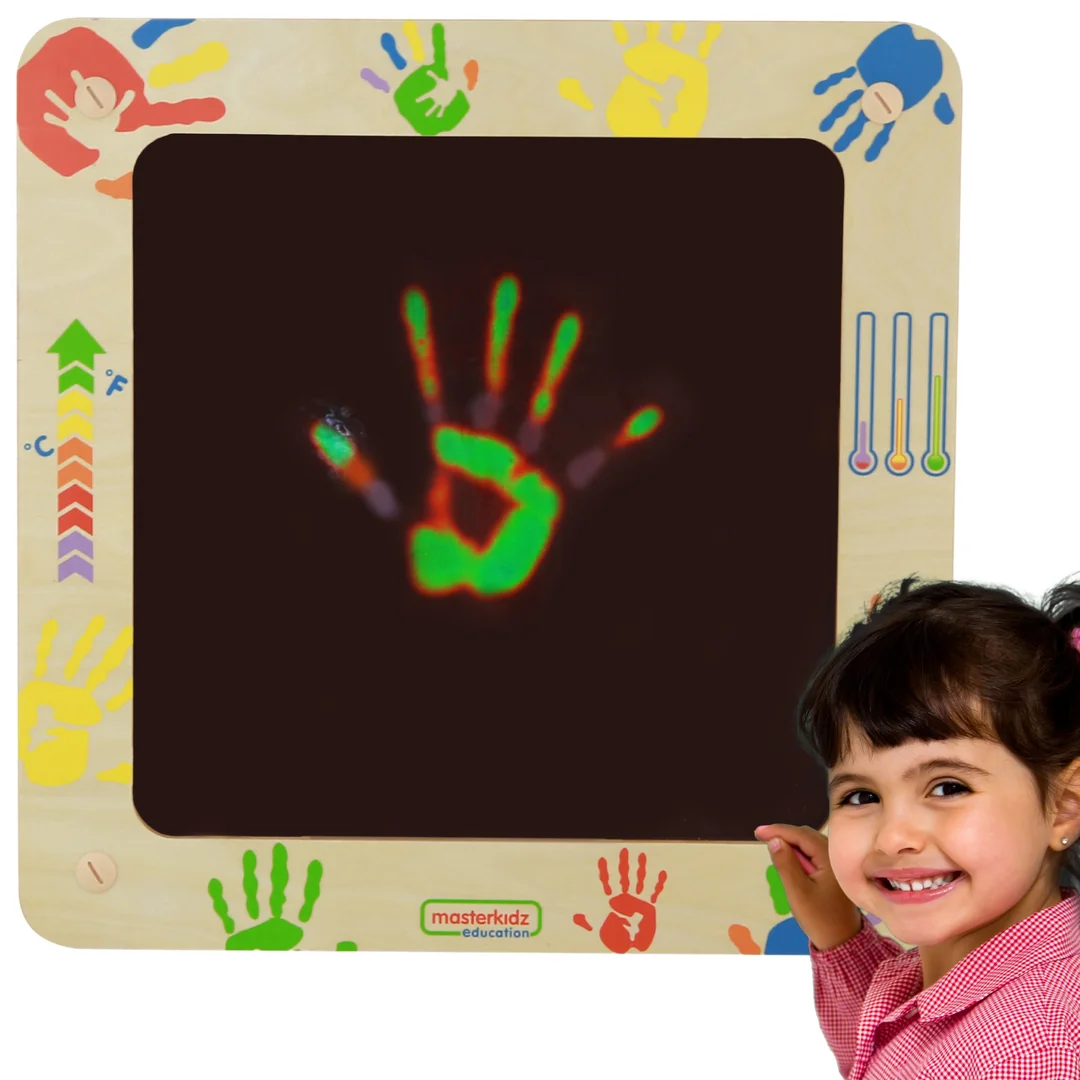 MASTERKIDZ Tablica Edukacyjna Ciepłoczuła Reagująca Na Ciepło