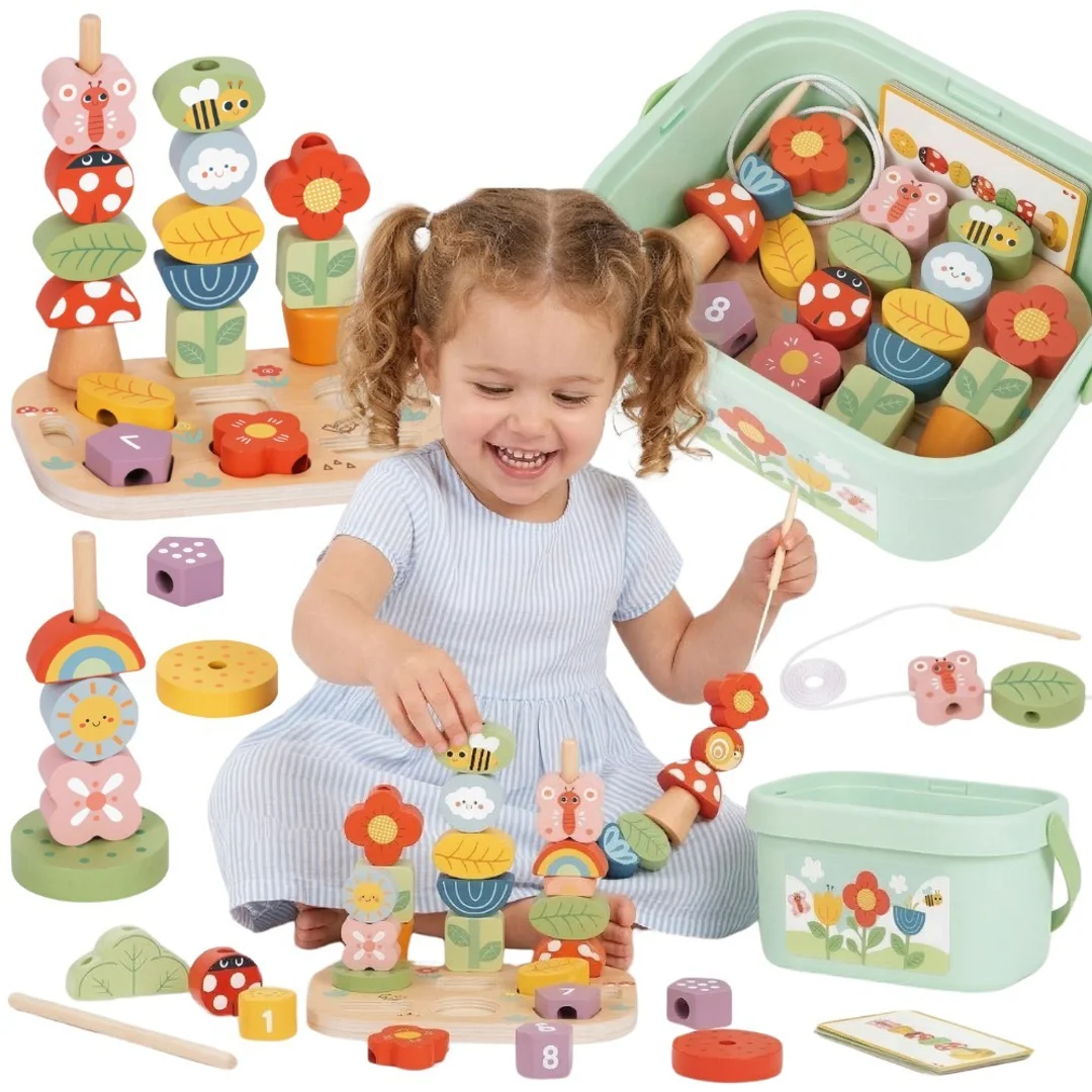 TOOKY TOY Box Edukacyjny Magiczny Ogród Montessori