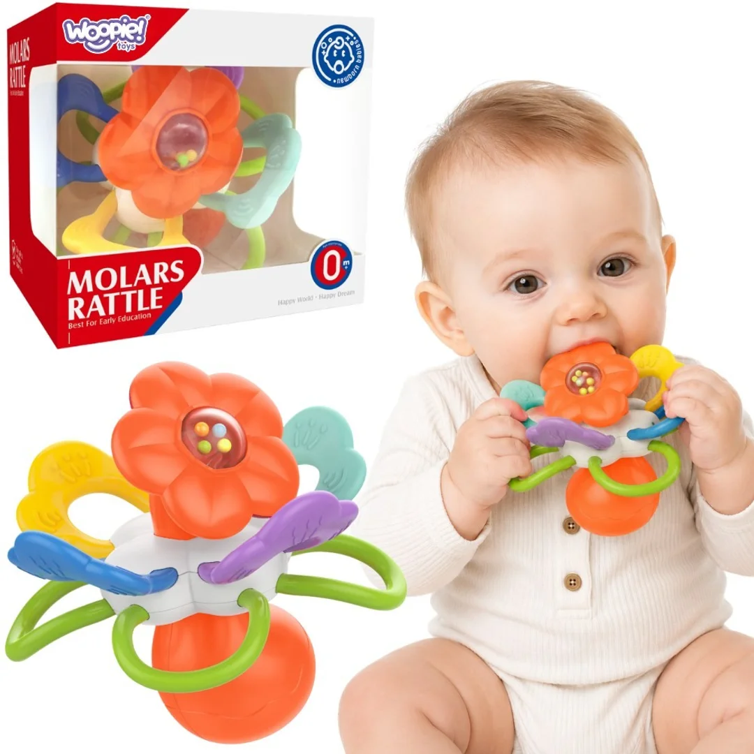 WOOPIE BABY Grzechotka Gryzak Sensoryczny