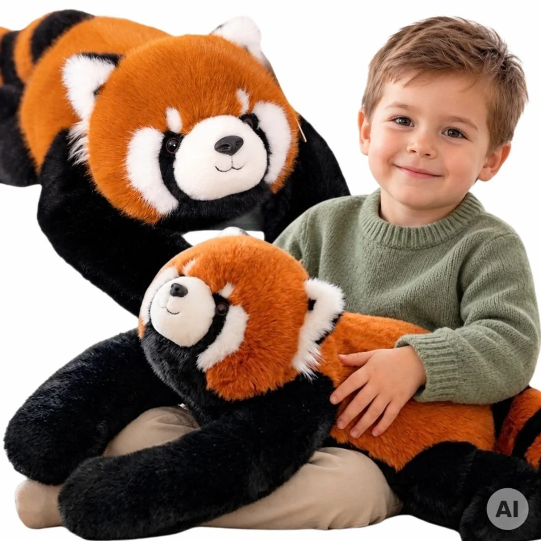 WOOPIE Ruda Panda Obciążeniowy Miś Sensoryczny
