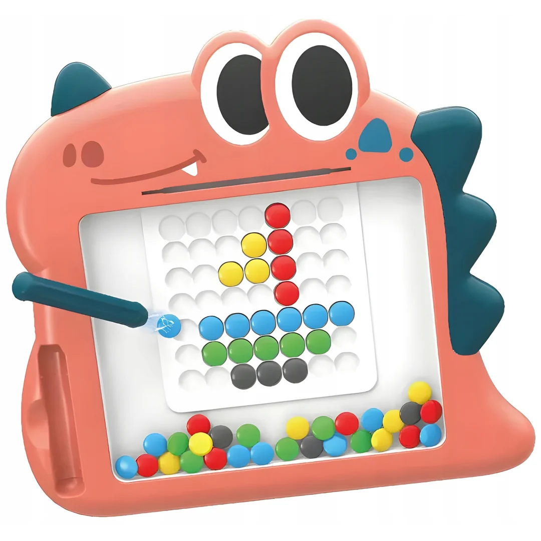 WOOPIE Tablica Magnetyczna dla Dzieci Montessori MagPad Dinozaur