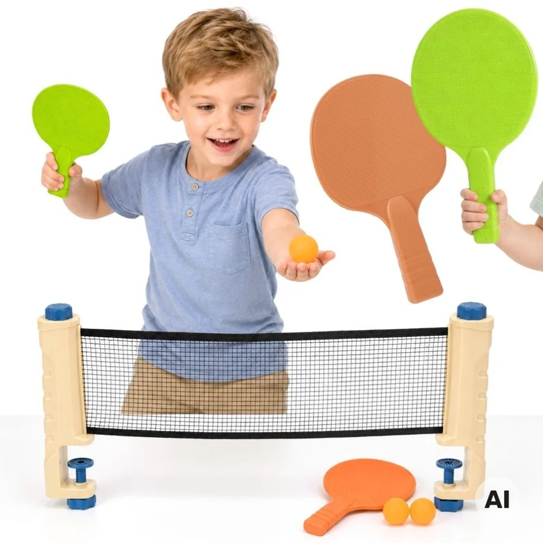 WOOPIE Zestaw do Tenisa Stołowego z Siatką Ping Pong