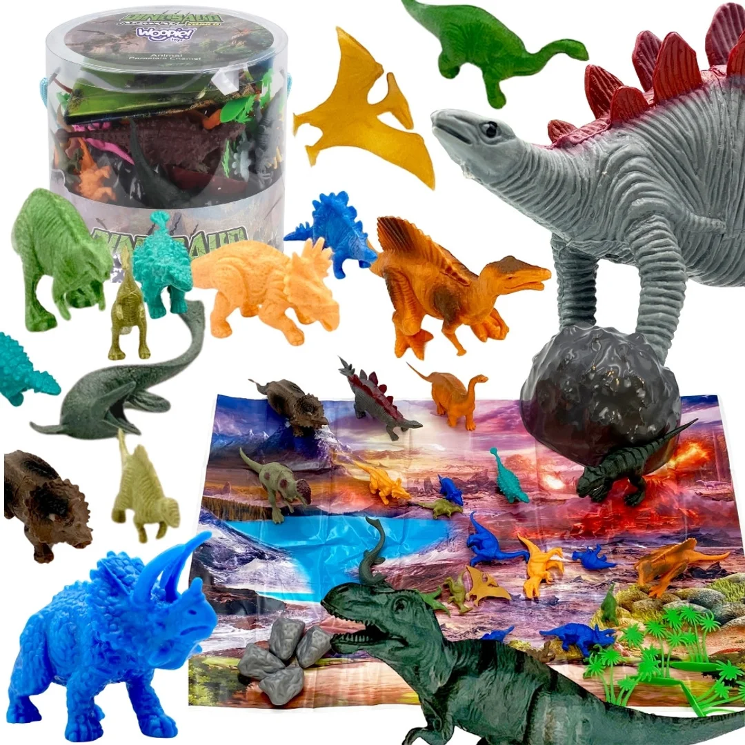 WOOPIE Zestaw Figurki Dinozaury