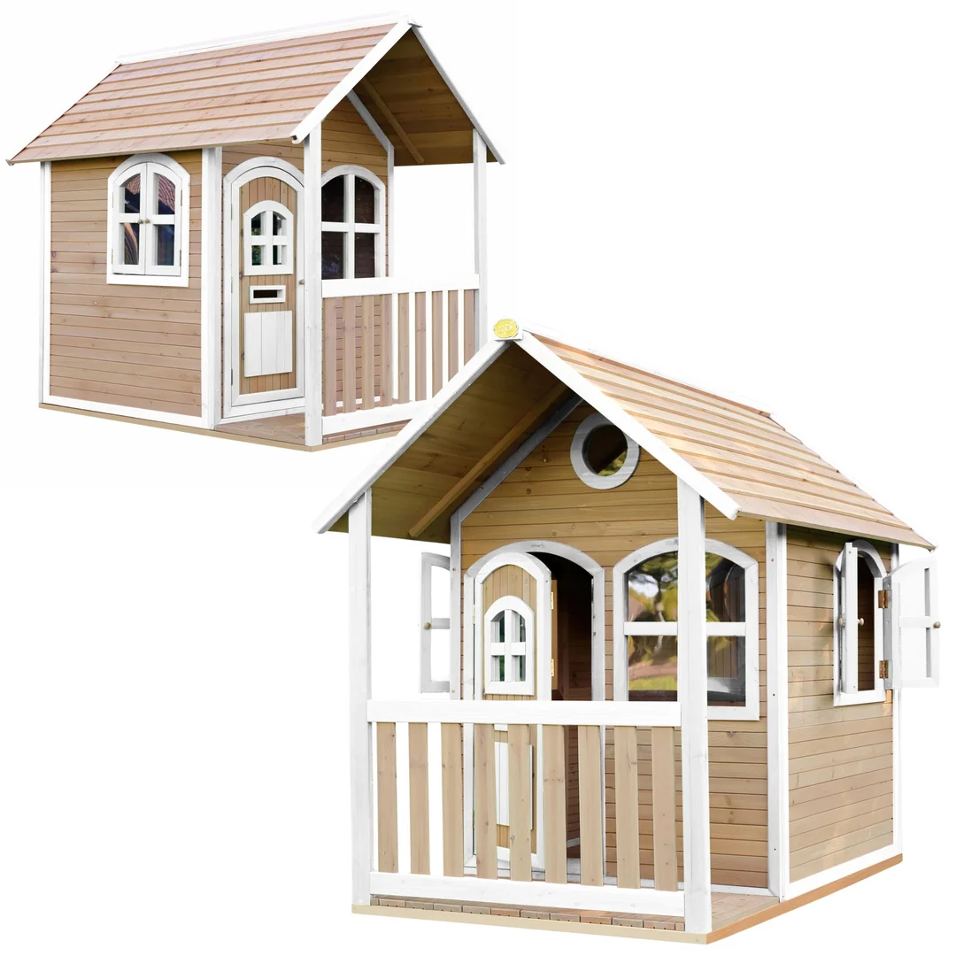 AXI Drewniany Domek z Oknami Alex Playhouse