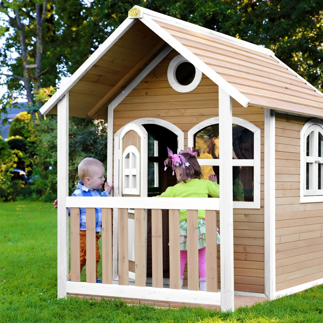 AXI Drewniany Domek z Oknami Alex Playhouse