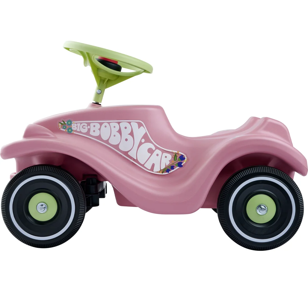 BIG Jeździk Bobby Car Classic Flower Różowy Odpychacz dla Dziewczynki