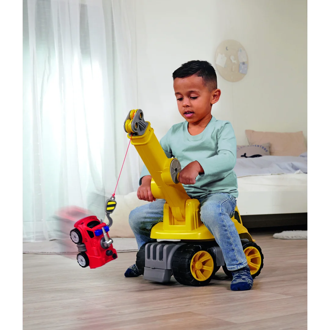 BIG Maxi Crane Jeździk Dźwig z Ruchomym Ramieniem