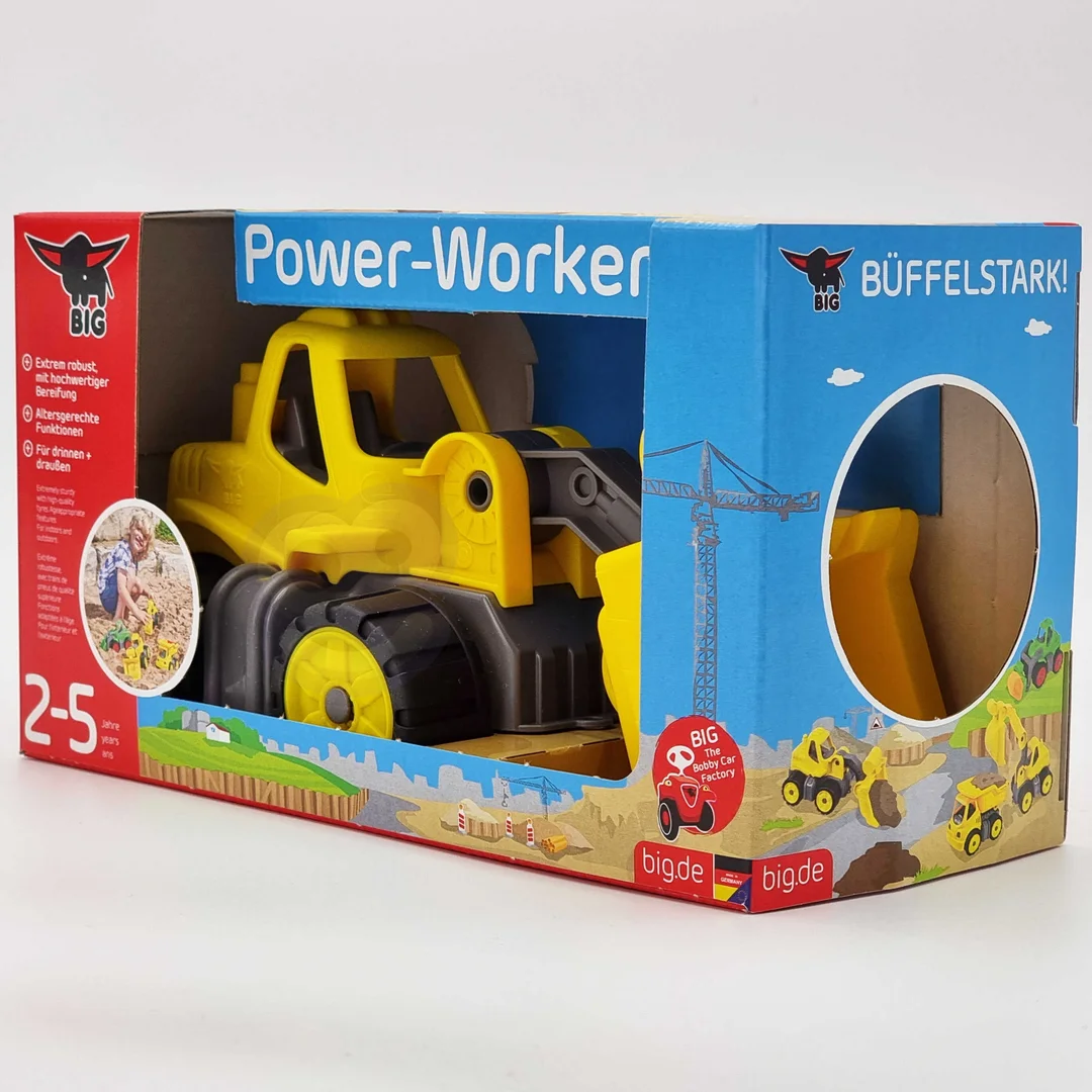 BIG Power Worker Mini Ładowarka Samochód do Piasku