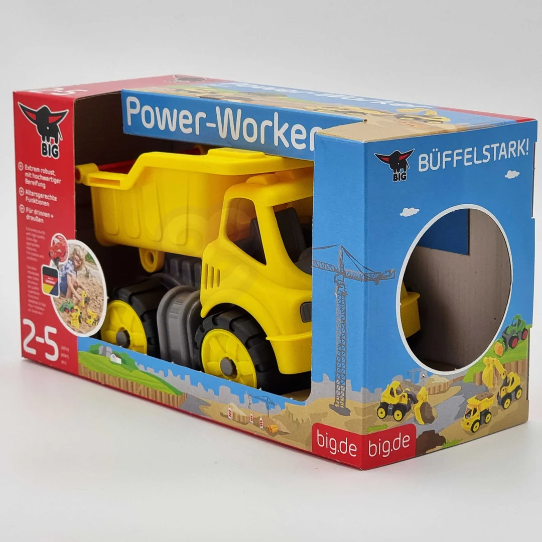 BIG Power Worker Mini Wywrotka Auto do Piasku Zabawka do Piaskownicy