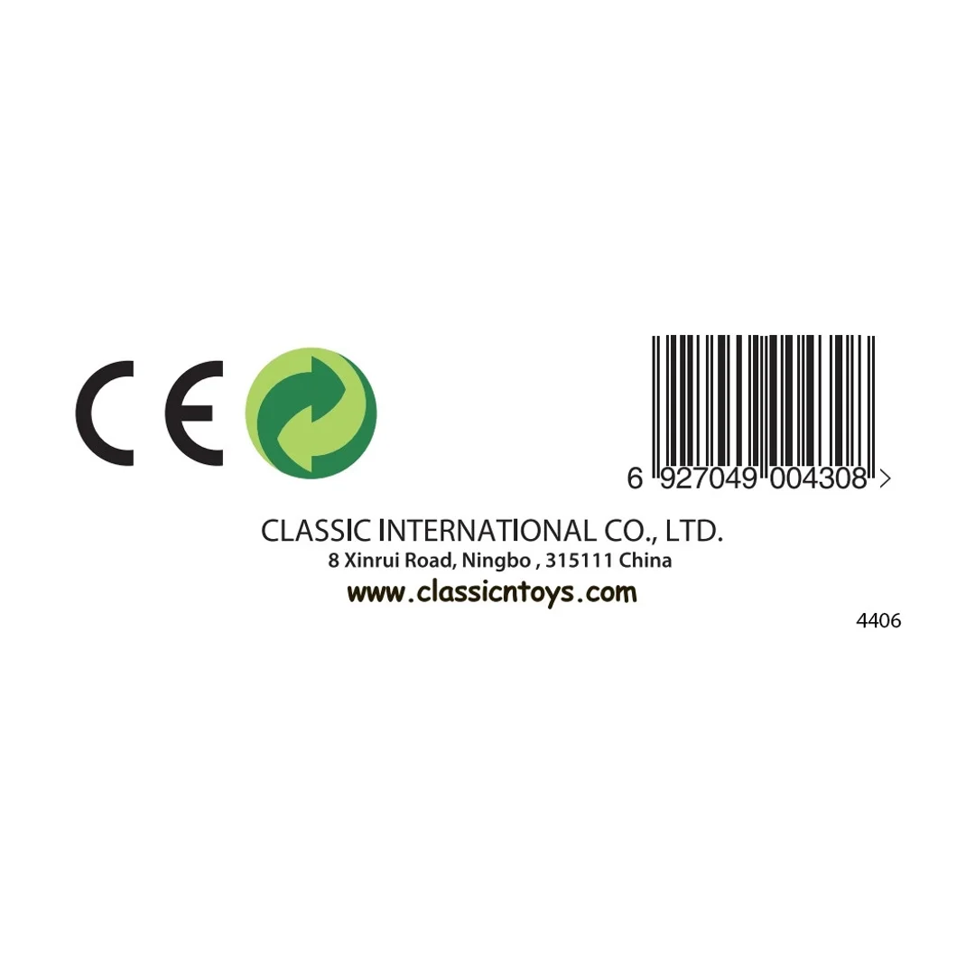 CLASSIC WORLD Drewniana Literka D