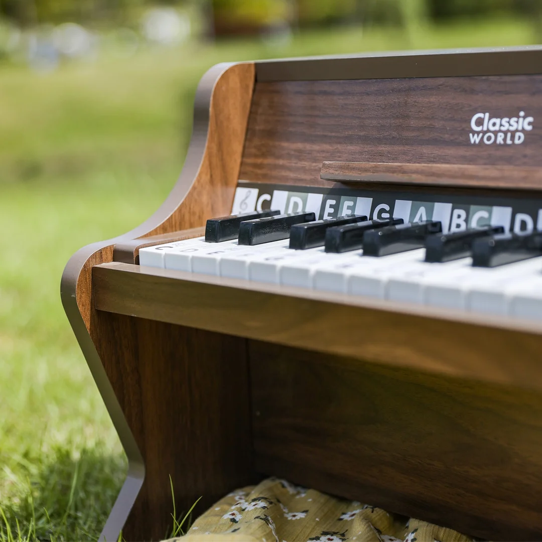CLASSIC WORLD Drewniane Pianino Klasyczne Książeczka do Nauki