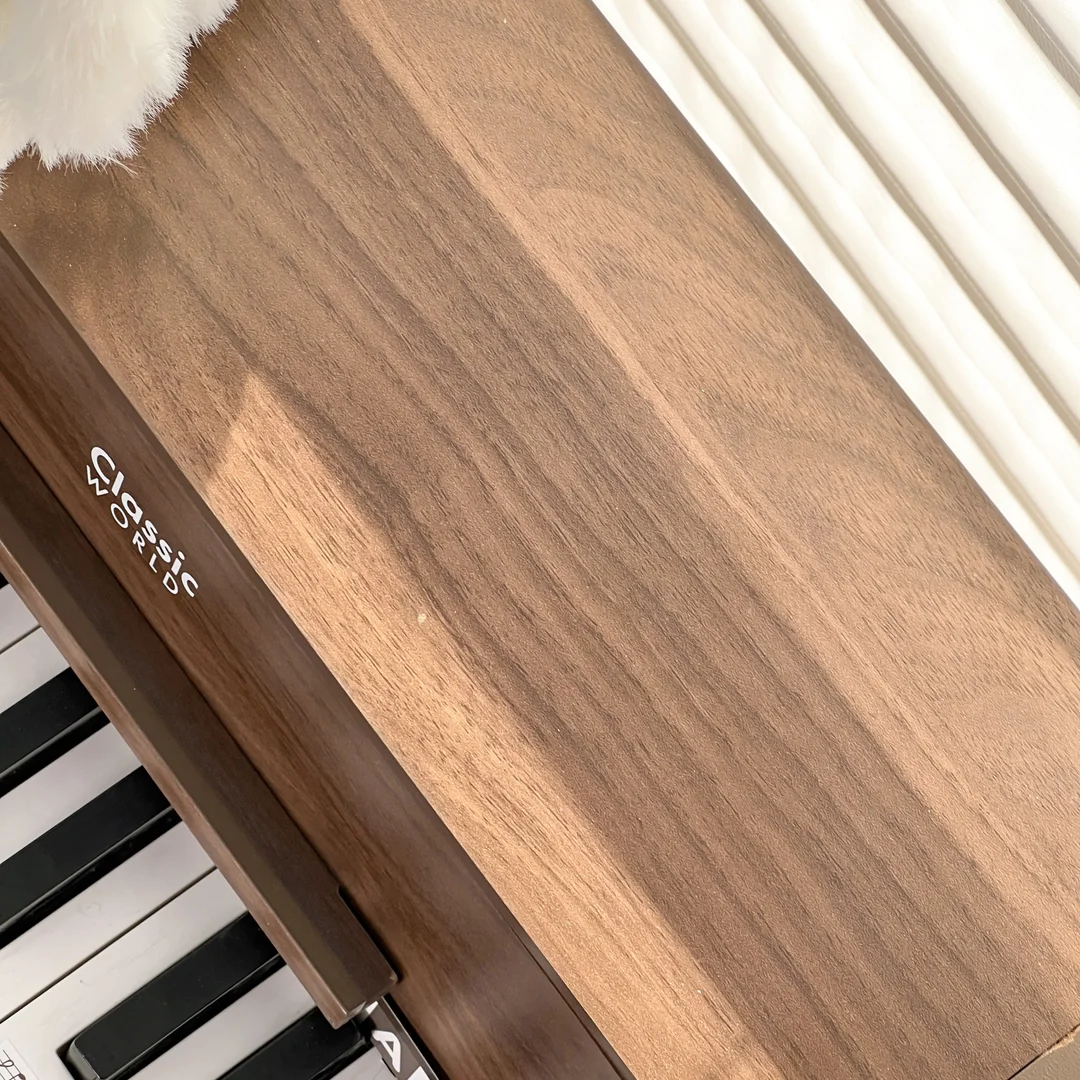 CLASSIC WORLD Drewniane Pianino Klasyczne Książeczka do Nauki